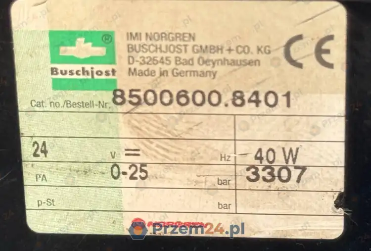 Buschjost-8500600.8401-Cewka-elektromagnetyczna-24V-DC-40W-0-25-bar-4