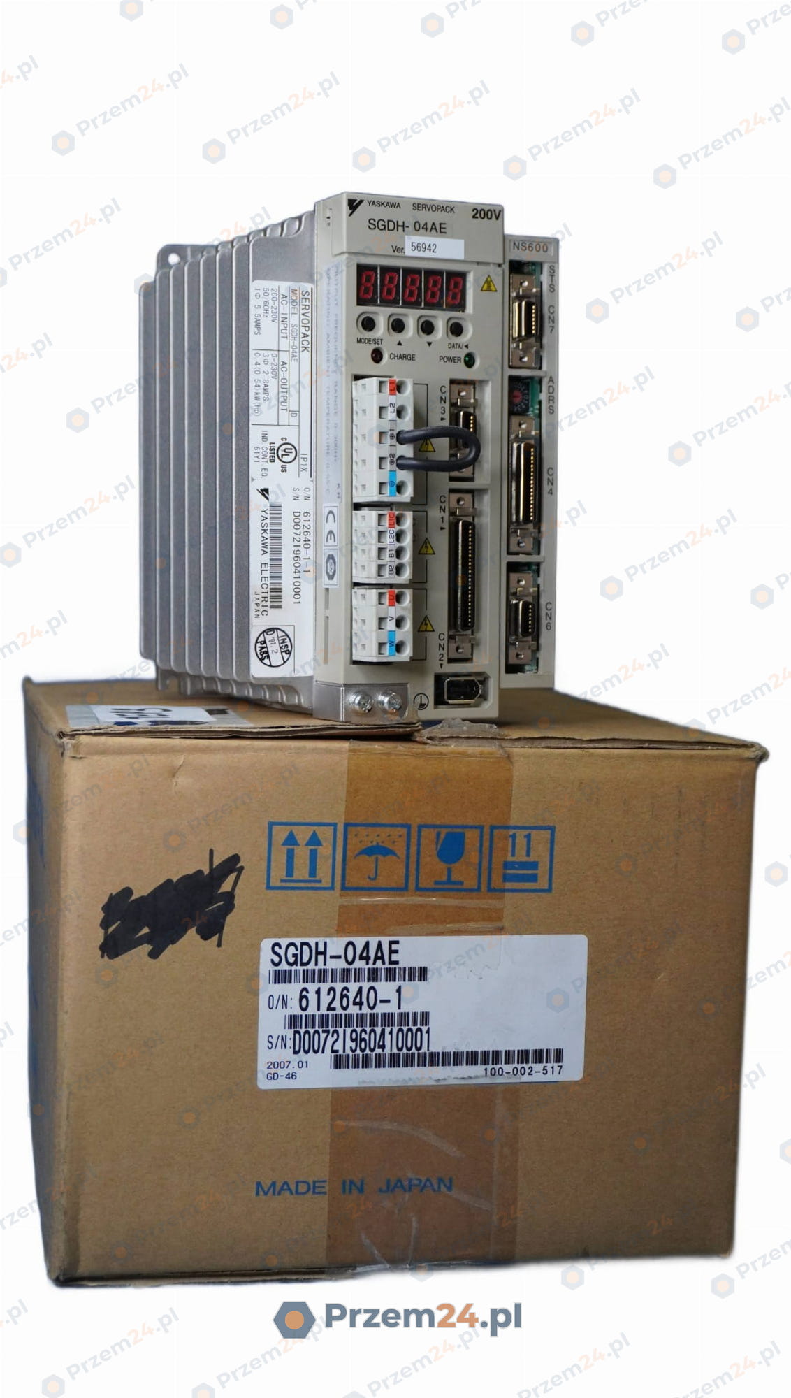 Yaskawa-SGDH04AE-JUSPNS600-Serwonapęd