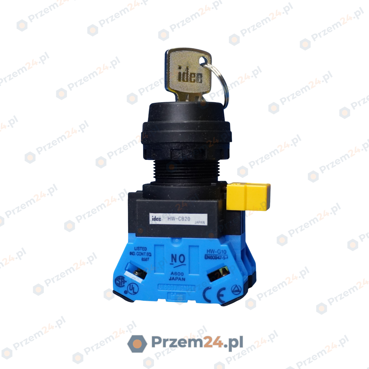 IDEC-HW1K2B20-Przełącznik-selektora-obsługiwany-kluczem
