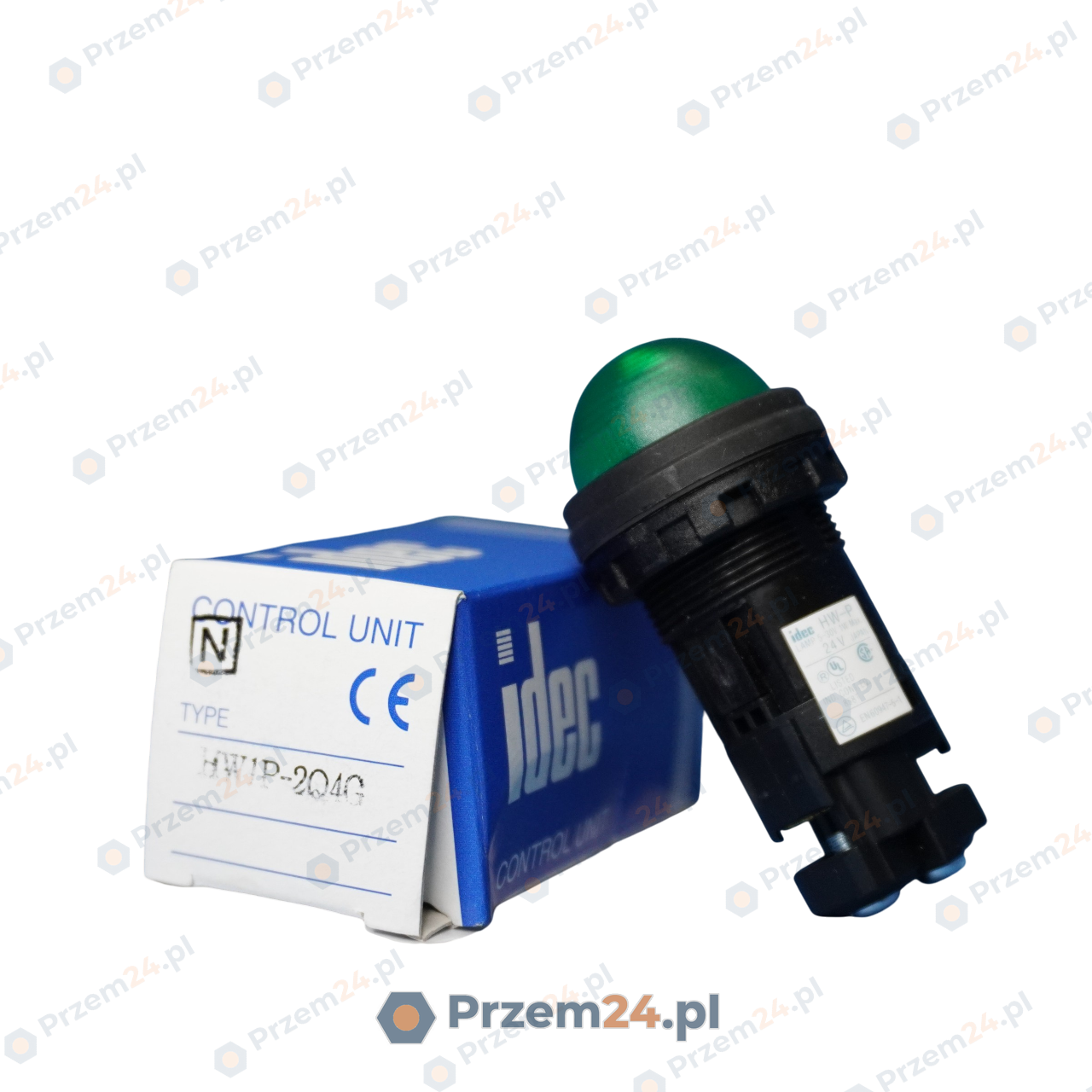 IDEC-HW1P2Q4G-Zielona-lampa-sygnalizacyjna