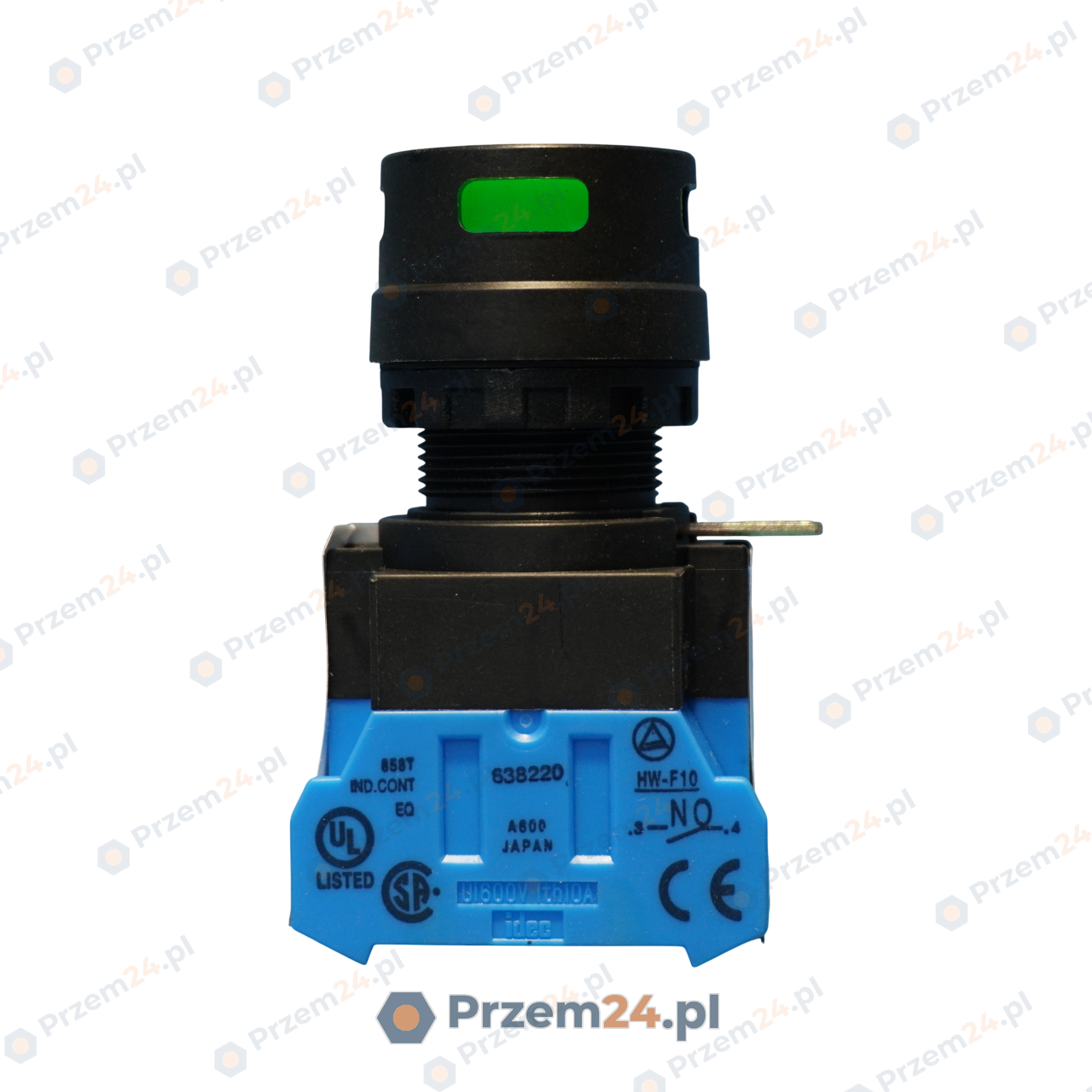 IDEC-HWF10-BLOK-KONTAKTOWY-Z-PRZYCISKIEM-AWARYJNYM-(ZESTAW-2-SZT)