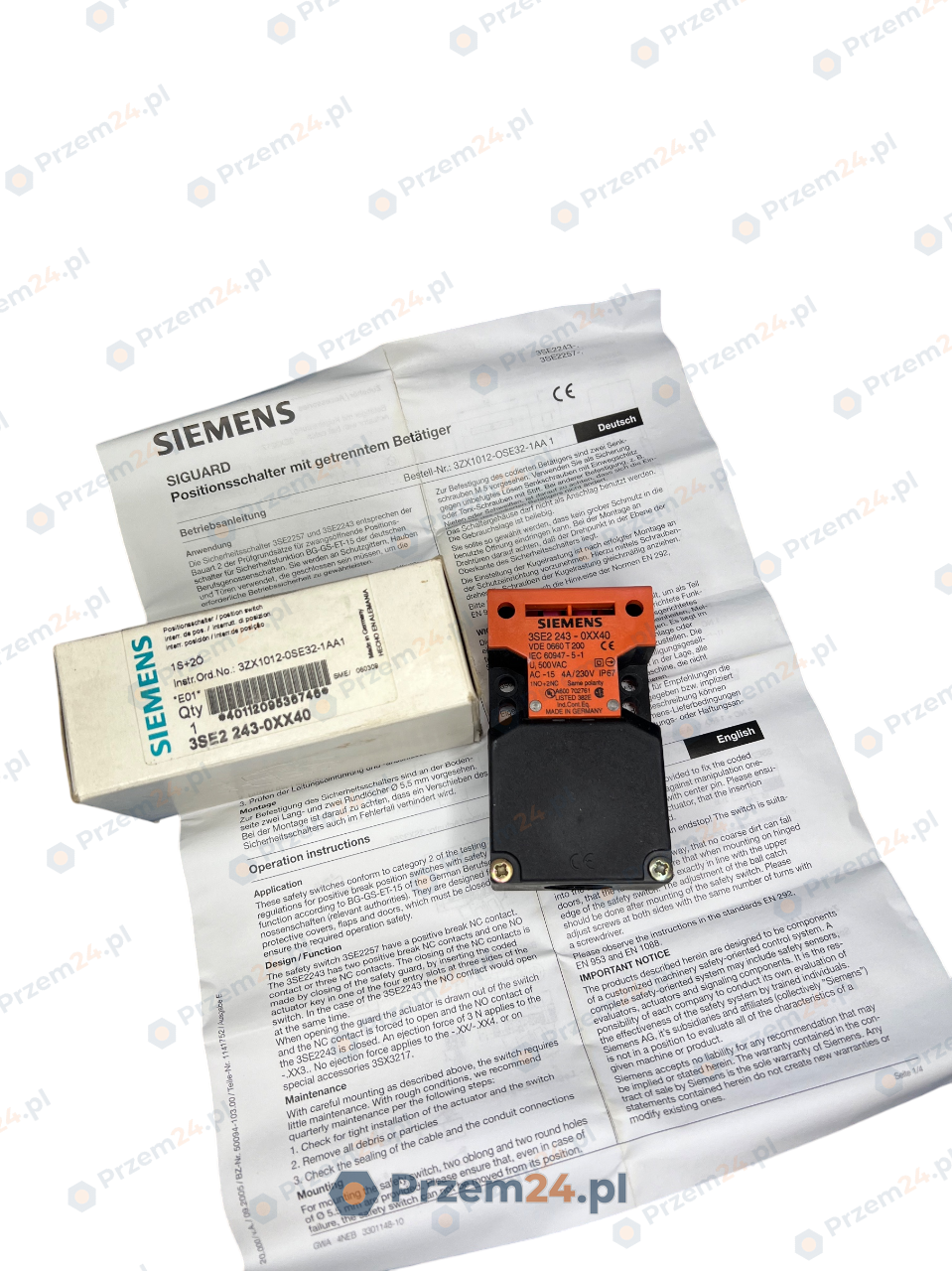 SIEMENS-3SE2-2430XX40-3SE22430XX40-Przełącznik-bezpieczeństwa