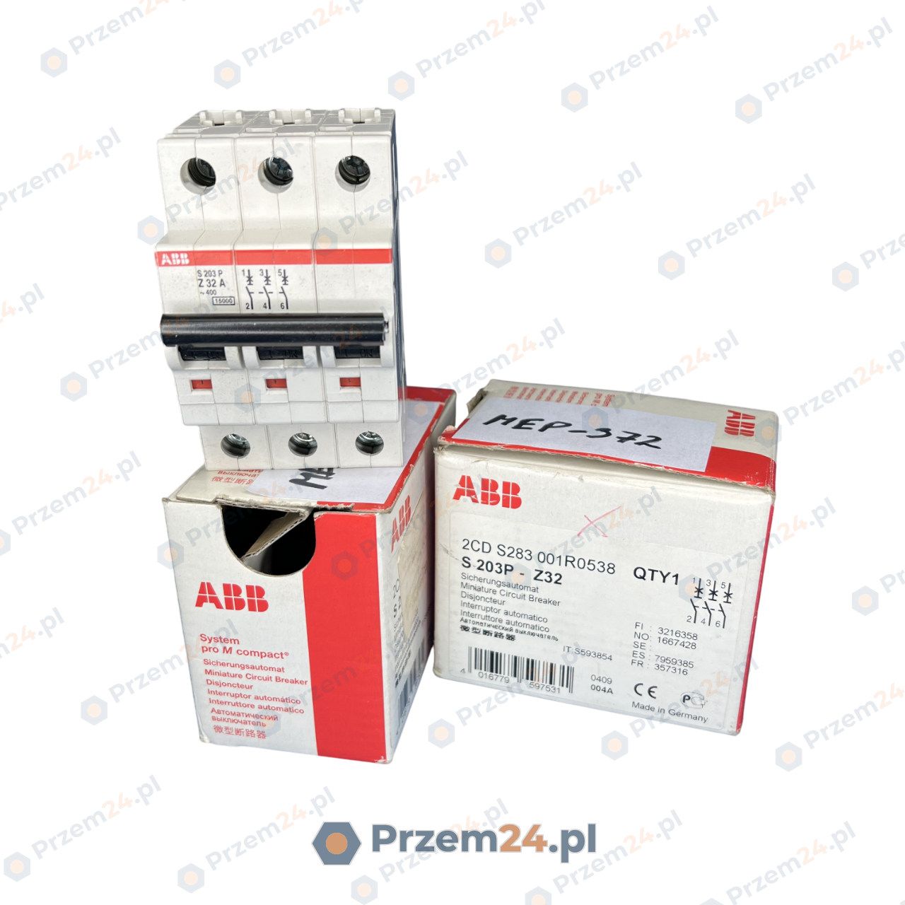 ABB-S203PZ32-2CDS283001R0538-2CD-S283-001R0538-Wyłącznik