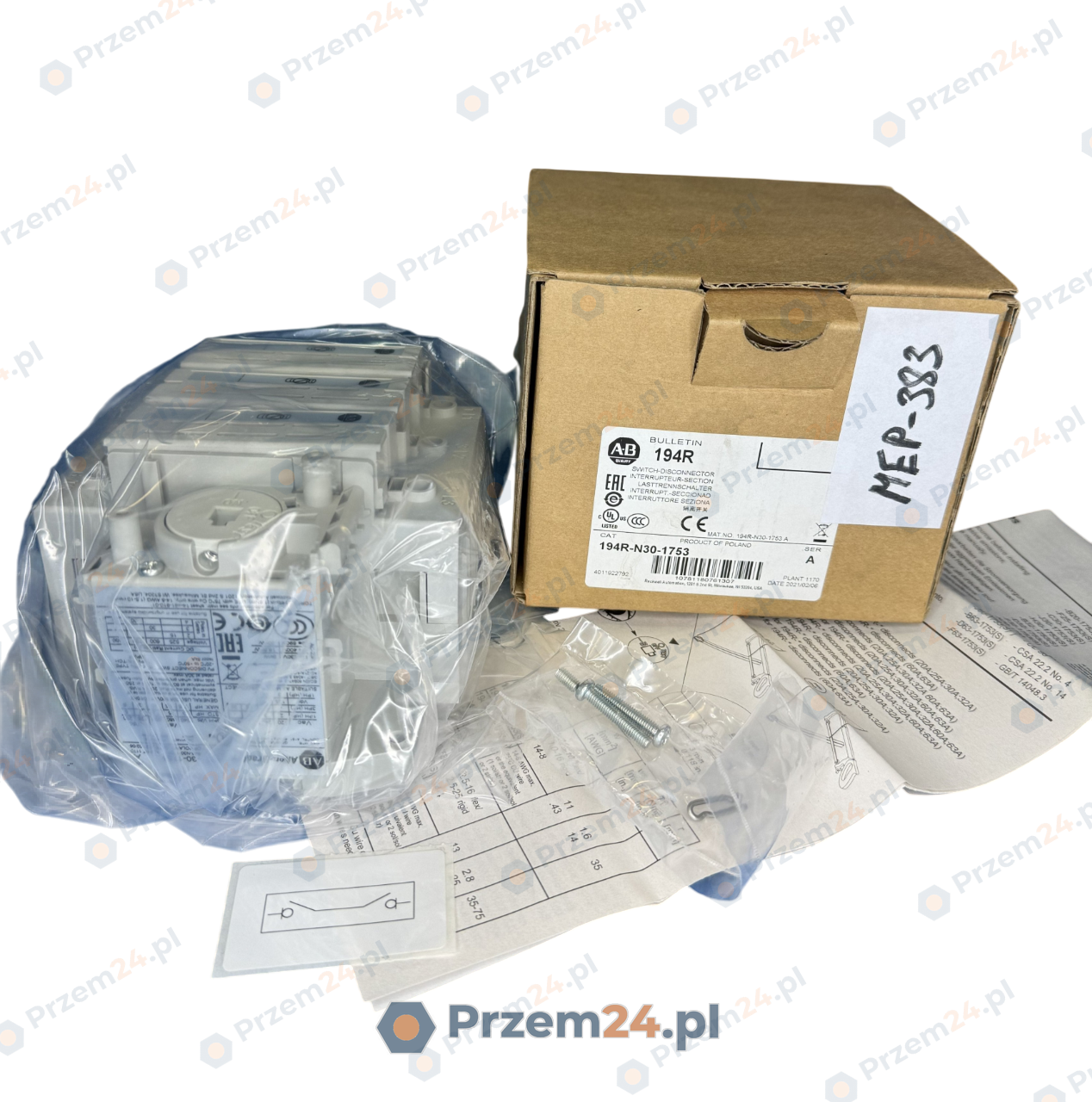 ALLENBRADLEY-194R-194RN301753-194RN301753-Przełącznik