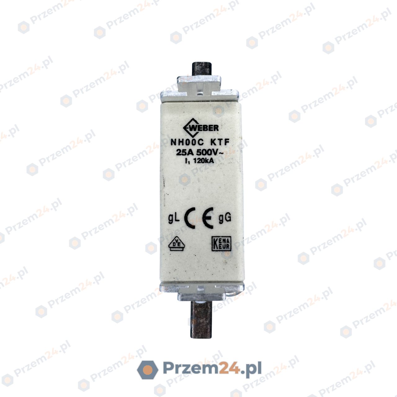 Weber-NH00C-Bezpiecznik-KTF-25A-500V-120kA