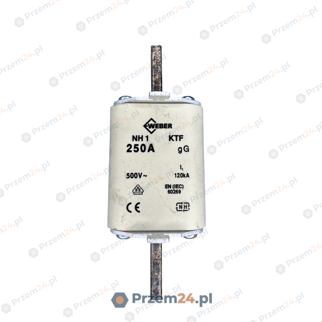 Weber-NH1-Bezpiecznik-KTF-250A-500v-120kA