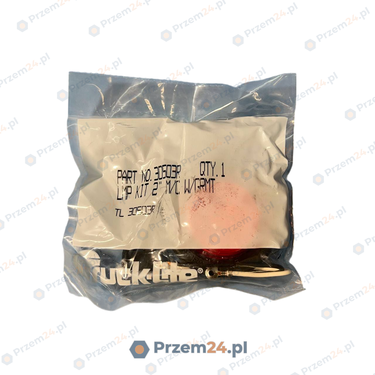 TruckLite-30503R-12V-Grommet-Mount-Red-Marker-Lampa-Czerwona