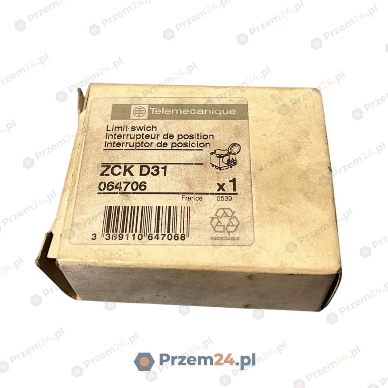 Telemecanique-ZCK-D31-ZCKD31-064706-Wyłącznik-krańcowy