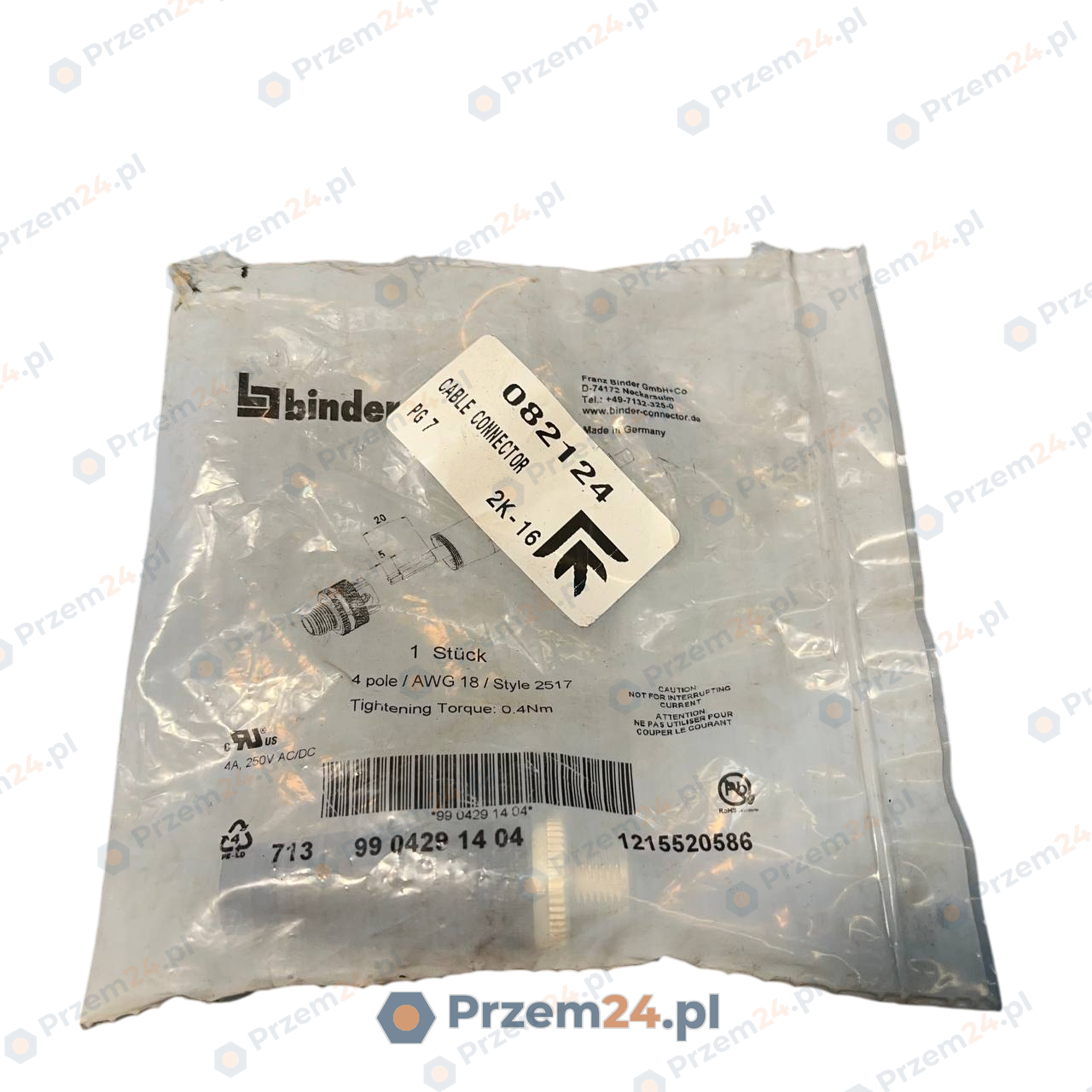 Binder-99-0429-14-04-9904291404-Stycznik-w-opakowanuy