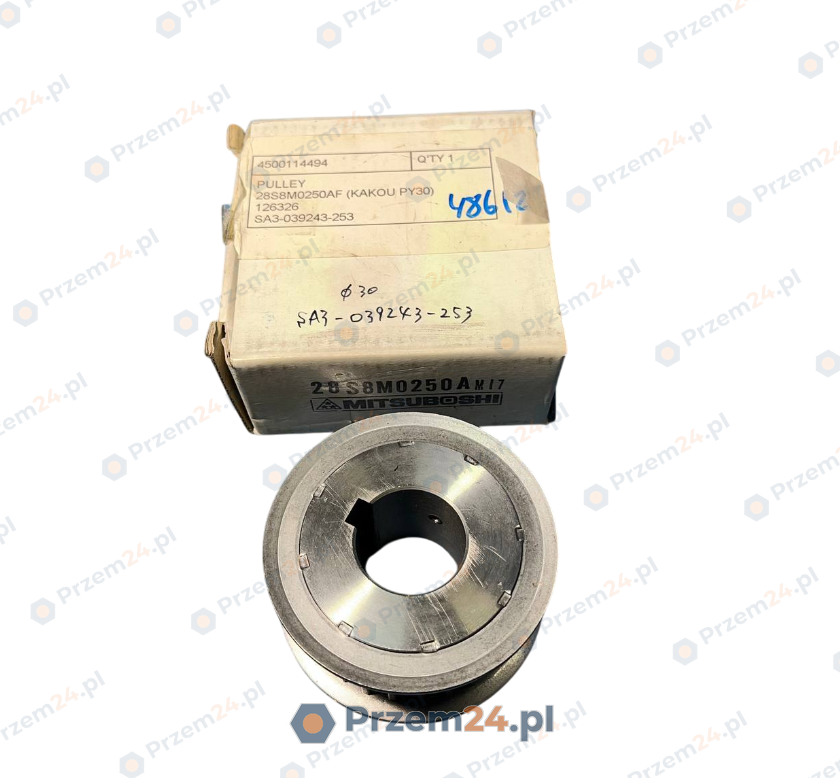 Mitsuboshi-28S8M0250AF-S8M0250-Koło-pasowe-synchroniczne-S8M-25mm