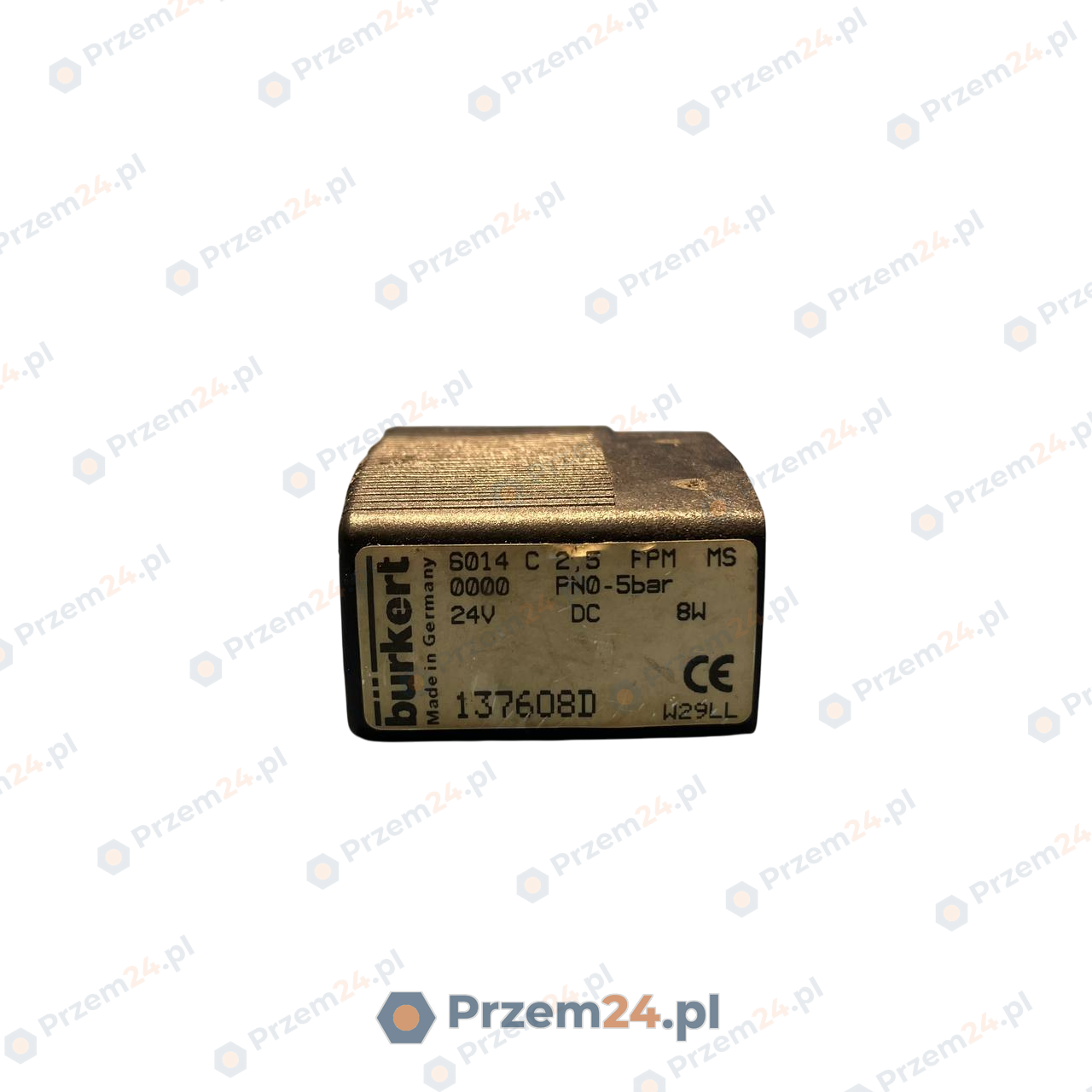 Burkert-6014C-2,5-FPM-MS-0000-PN-06BAR-137608D-Cewka-elektromagnetyczna