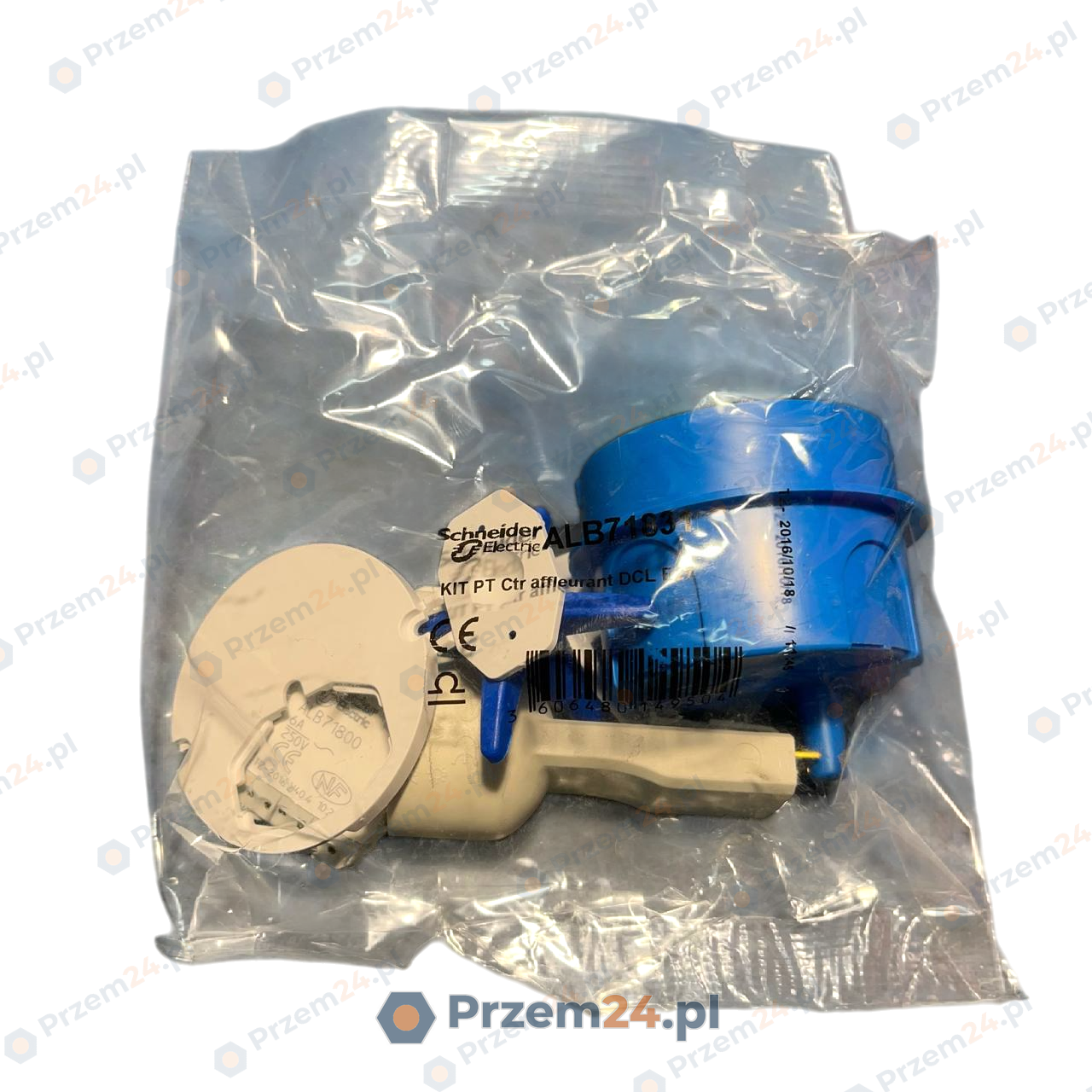 Schneider-ALB71831-Multifix-DCL,-Puszka-centralna-d67-z-pokrywą
