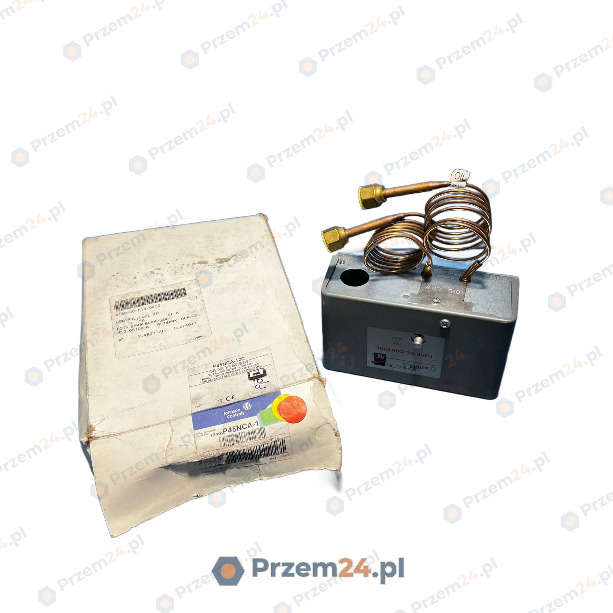 JOHNSON-CONTROLS-P45NCA12-P45NCA12-Sterownik-ciśnienia-oleju