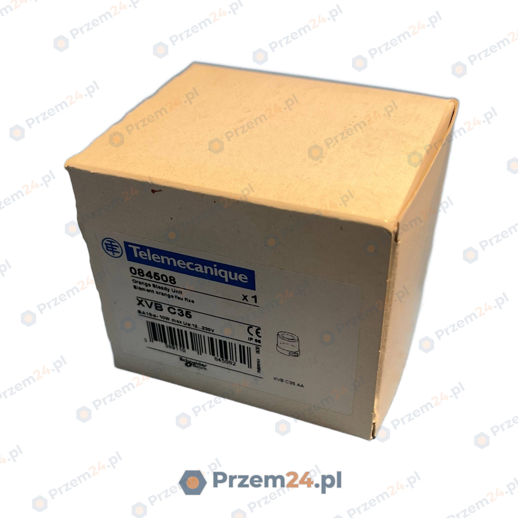 TELEMECANIQUE-XVB-C35-084508-Pomarańczowa-lampa-sygnalizacyjna-230V
