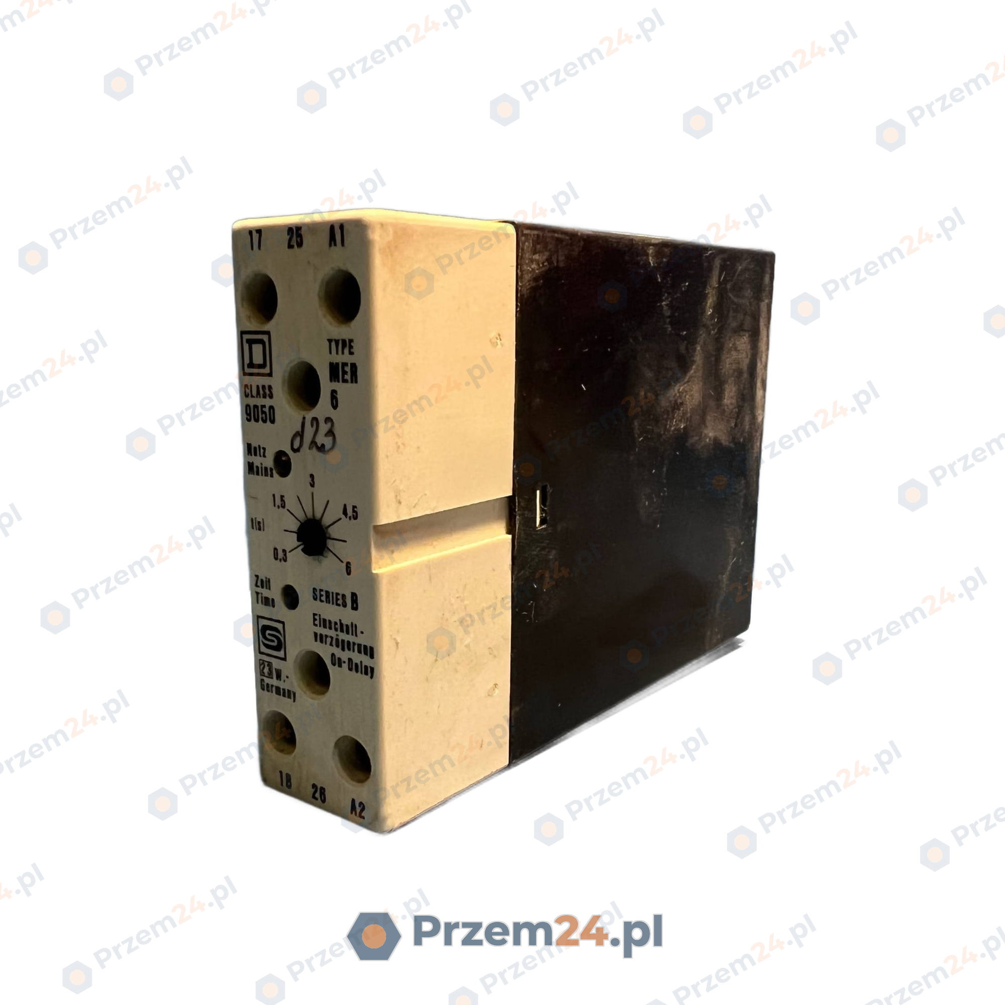Square-D-CLASS-9050-Type-MER6-Przekaźnik-czasowy-0.36-SEC
