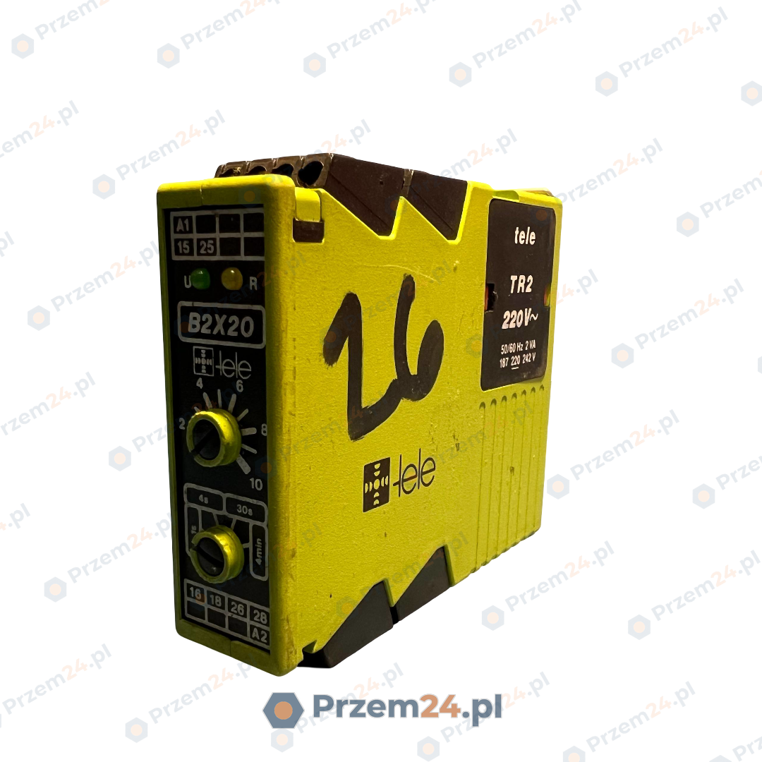 Tele-B2X20-TR2-Przekaźnik-czasowy-migający-220V