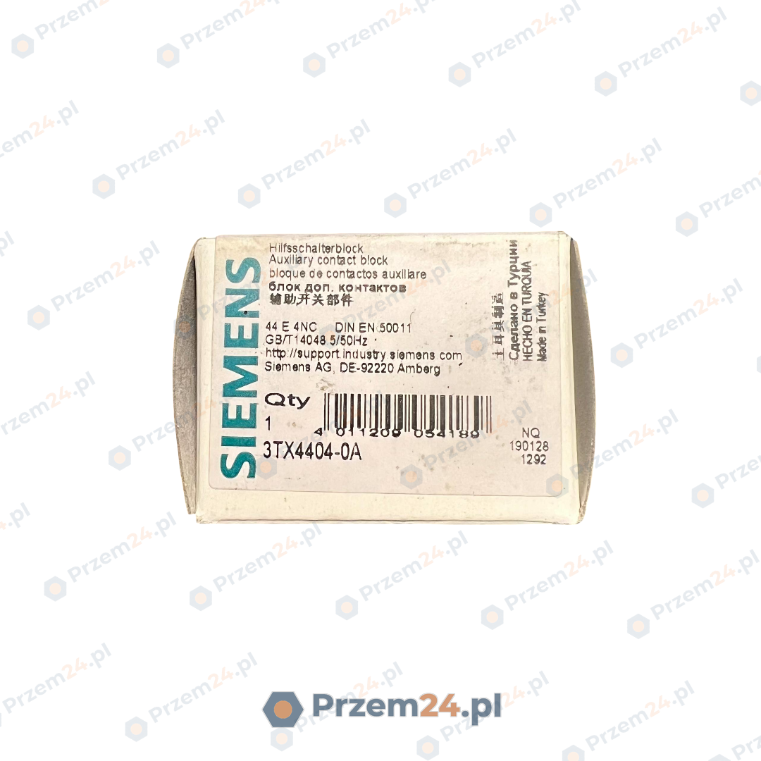 Siemens-3TX44040A-Styk-pomocniczy-44E-4NC