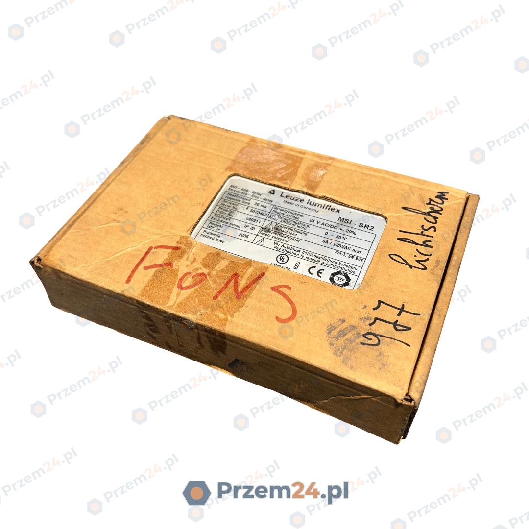 Leuze-MSISR2-549911-Przekaźnik-bezpieczeństwa-5A-230VAC