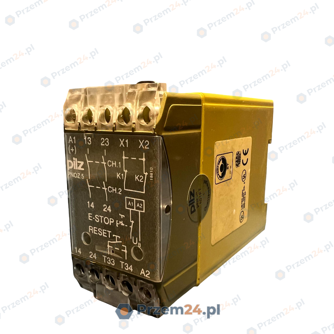 PILZ-474597-PNOZ-5-PNOZ5-230-V-AC-2S-Przekaźnik-bezpieczeństwa