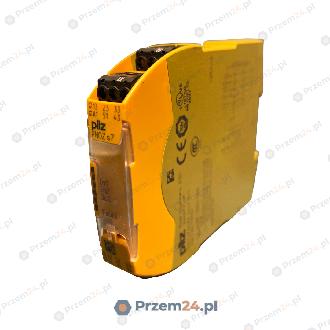 Pilz-750107-PNOZ-s7-PNOZs7-24VDC-4n-o-1n-c-Przekaźnik-bezpieczeństwa