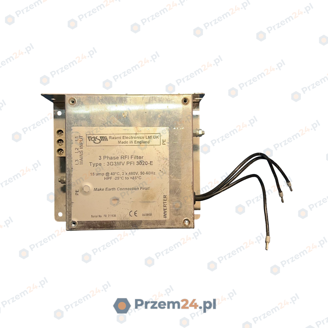 RASMI-3G3MV-PFI-3020E-3G3MVPFI3020E-Trójfazowy-filtr-przeciwzakłóceniowy