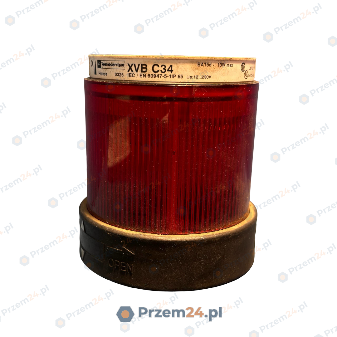Telemecanique-XVB-C34-XVBC34-Element-świetlny-czerwony