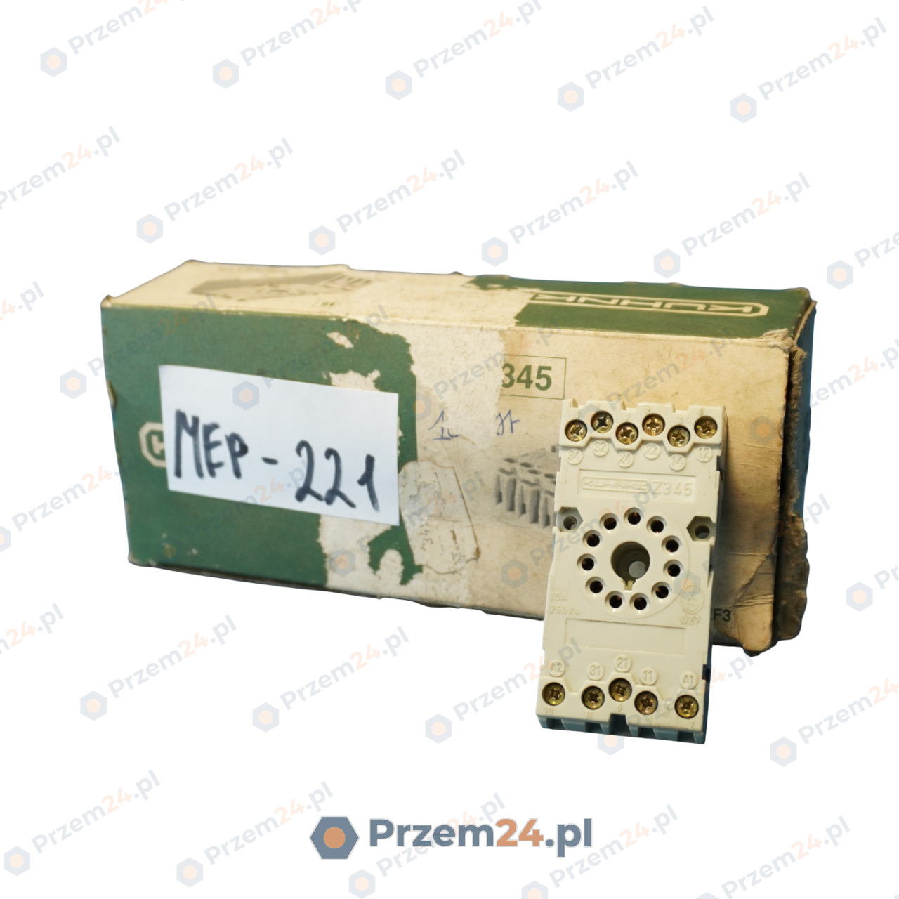 KUHNKE-AUTOMATION-Z345-PODSTAWA-PRZEKAŹNIKOWA-(11-SZTUK)STARY-ZAPAS