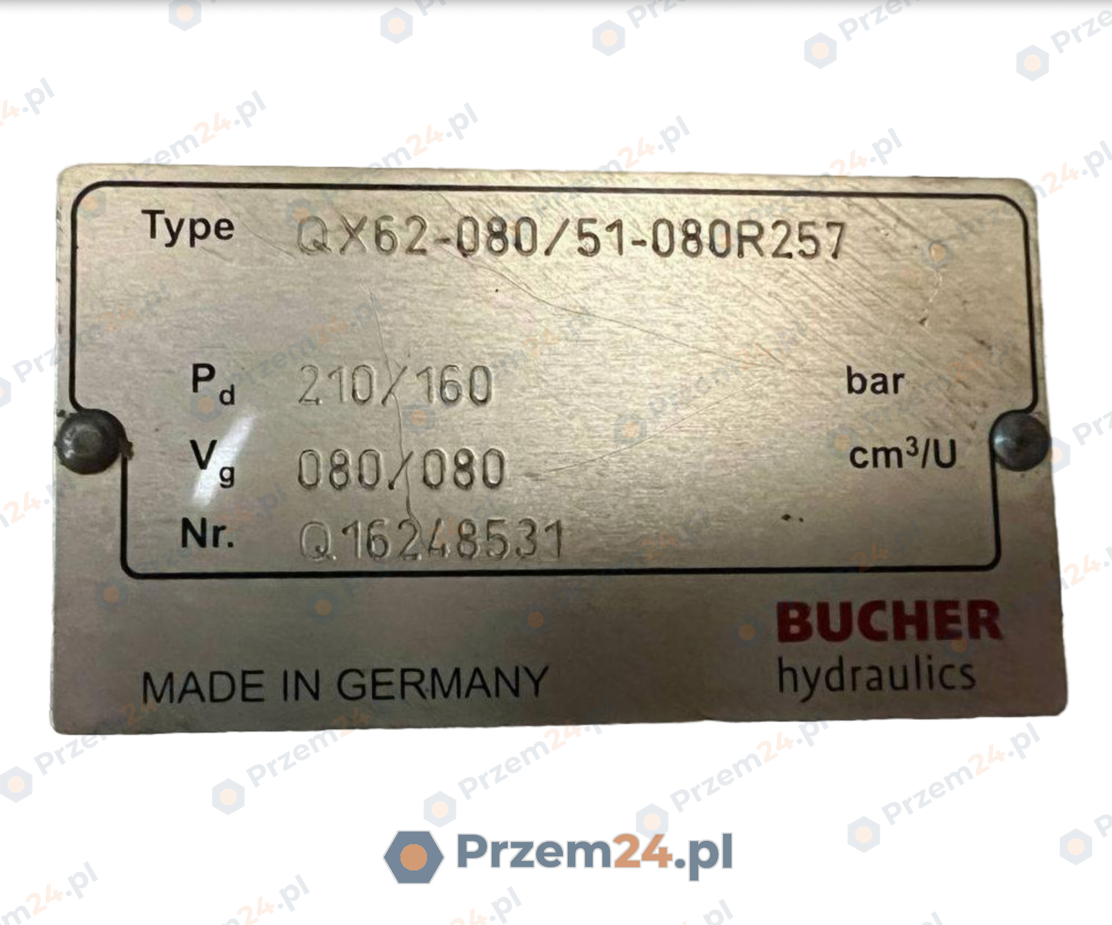 Bucher-hydraulics-QX62-080-51-080R257-Pompa-hydrauliczna