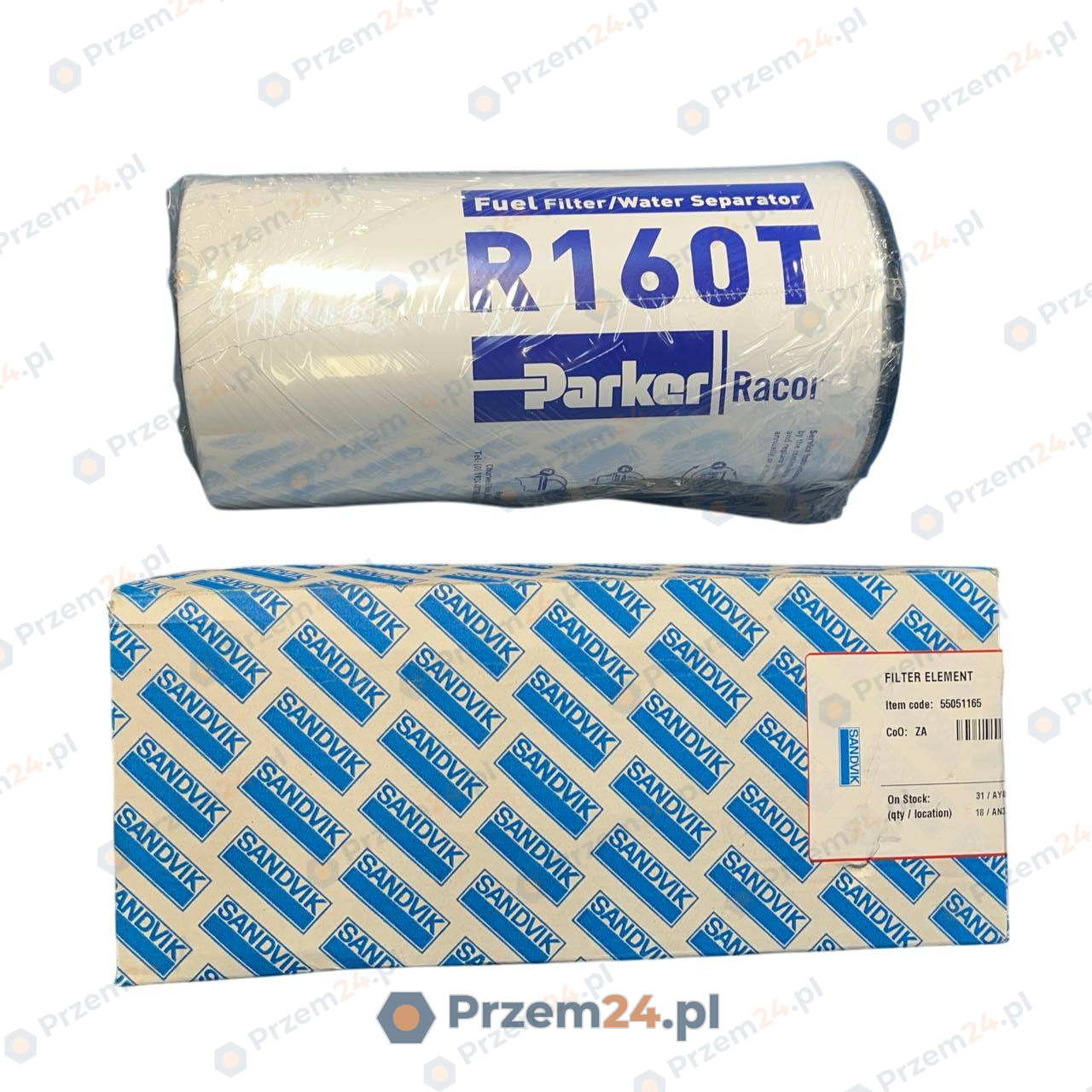 Sandvik-55051165-(Sandvik-550-511-65)-Filtr-paliwa