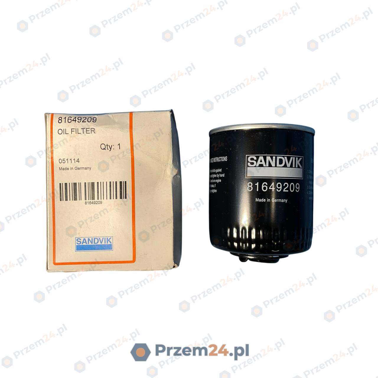 Sandvik-81649209-(Sandvik-816-492-09)-Filtr-oleju