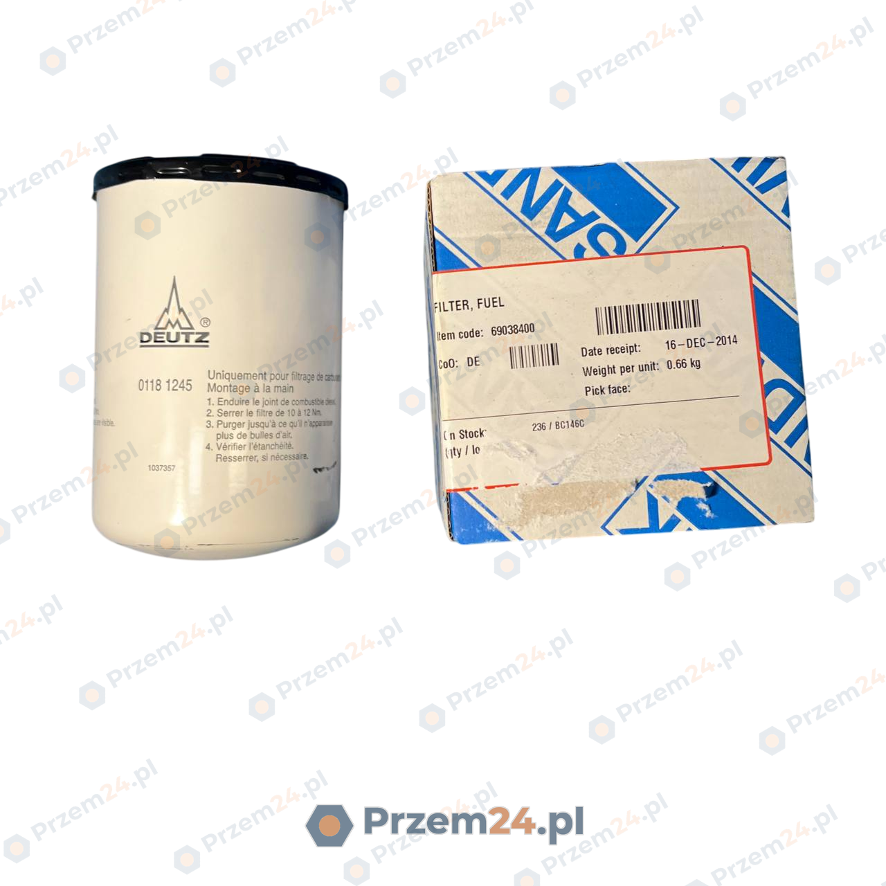 Sandvik-69038400-Deutz-0118-1245-(01181245)-Filtr-Paliwa