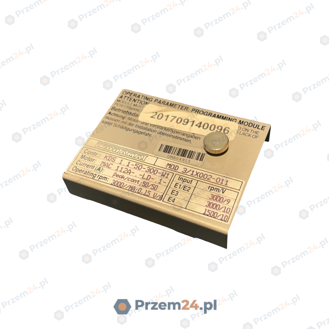 Indramat-MOD-3-1X002-011-KDS-1.1-50-300-W1-Moduł-Programujący