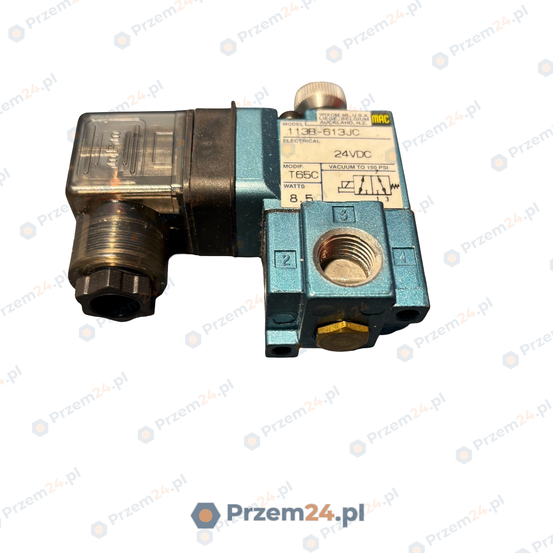 MAC-Valves-113B-613JC-Elektrozawór-pneumatyczny-24VDC-8.5W-150-PSI
