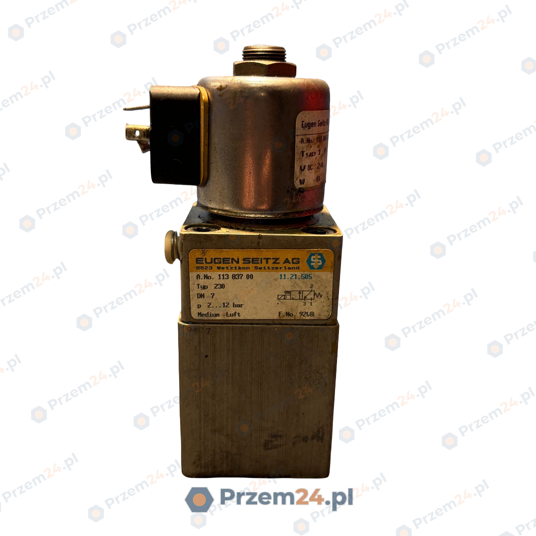 Eugen-Seitz-AG-113-837-00-Typ-230-Elektrozawór-118-006-024-P-Cewka