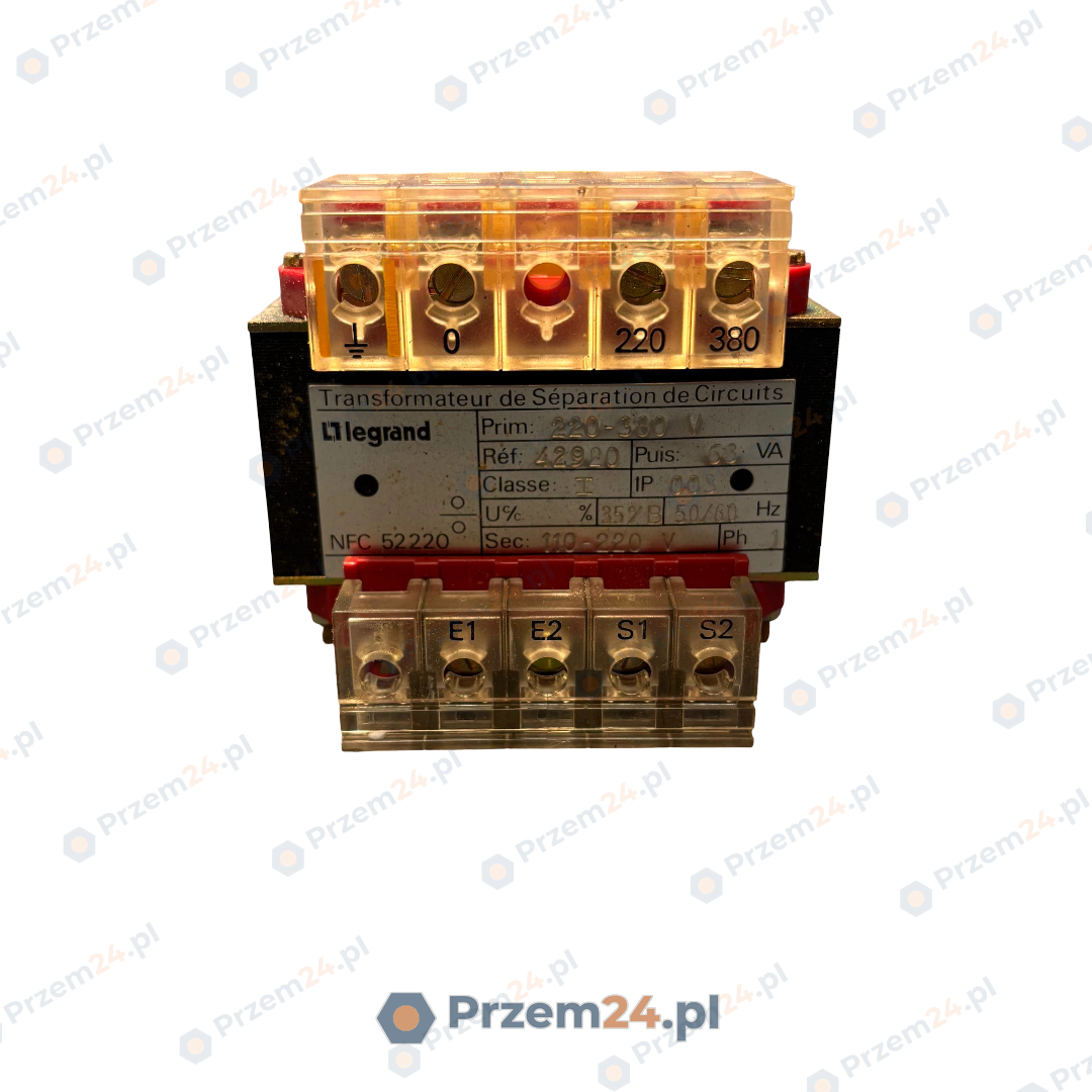 Legrand-42920-Transformator-220-360V-50-60Hz-63VA