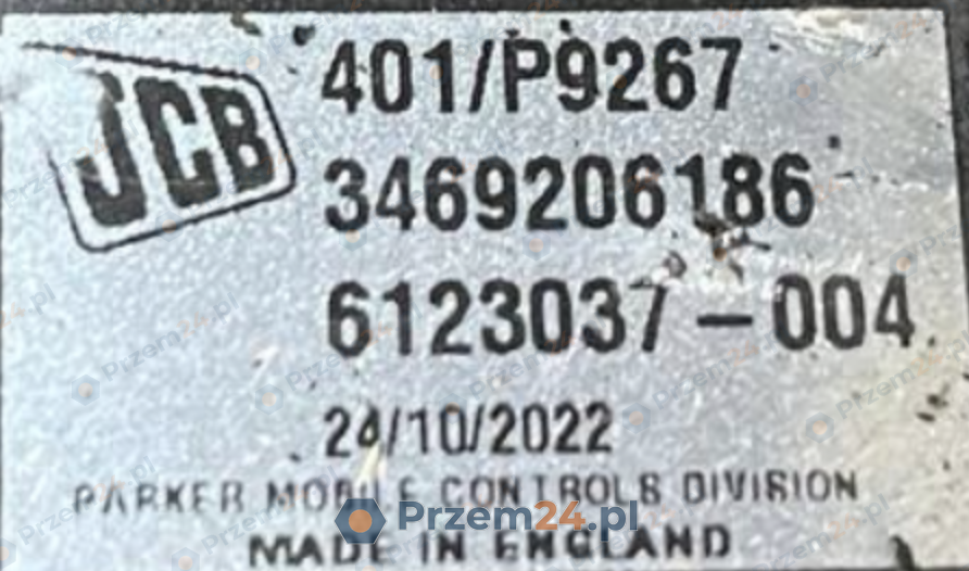 JCB-401-P9267-(Parker-3469206186)-Rozdzielacz-hydrauliczny-do-JCB-509-45-TC