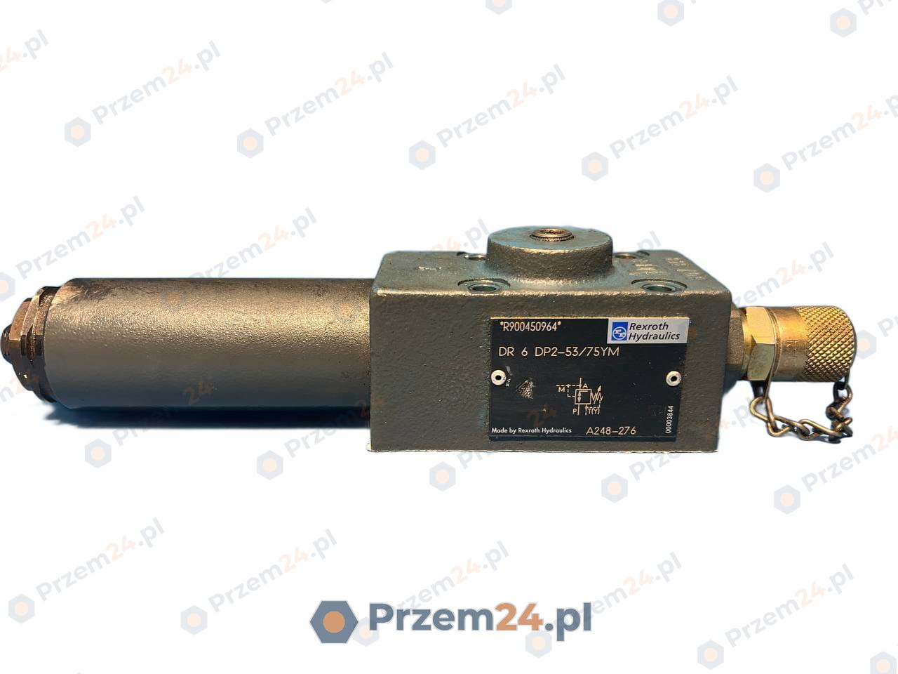 Rexroth-DR-6-DP2-53-75YM-(R900450964)-Zawór-hydrauliczny
