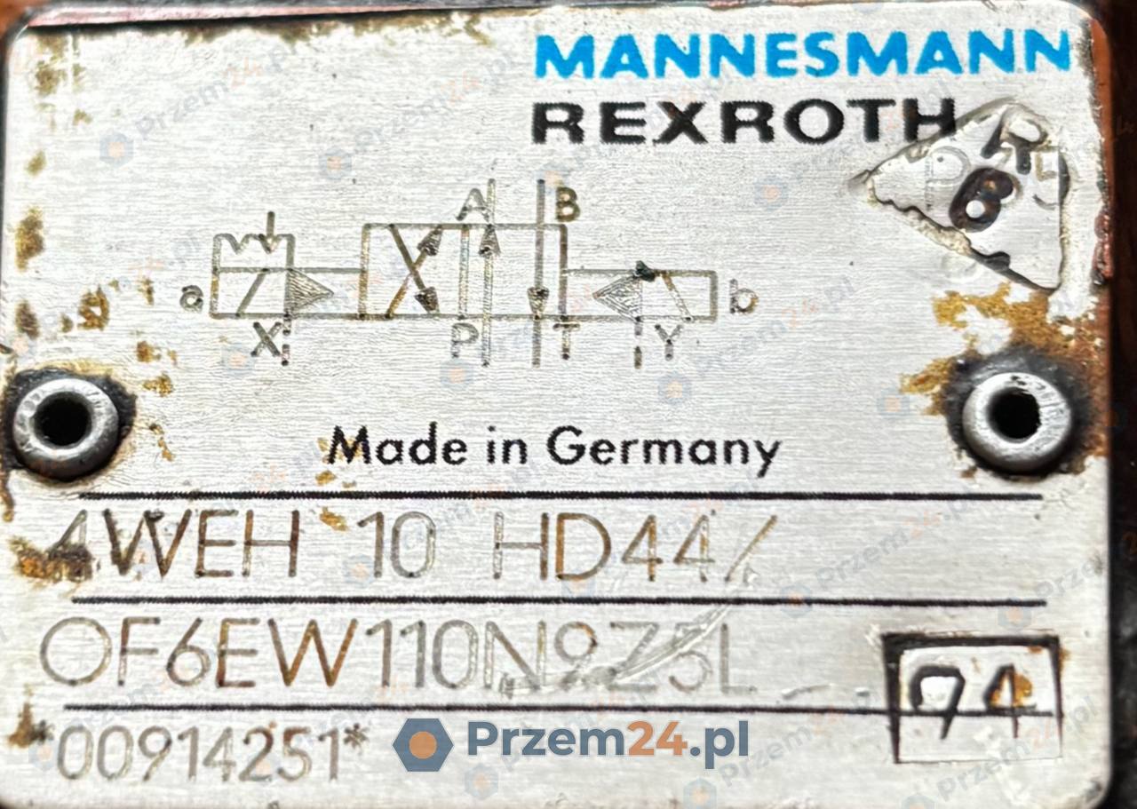 Mannesmann-Rexroth-4WE-6-D61-OFEW110N9Z5L+4WEH-10-HD44-OF6EW110N9Z5L-Zawór