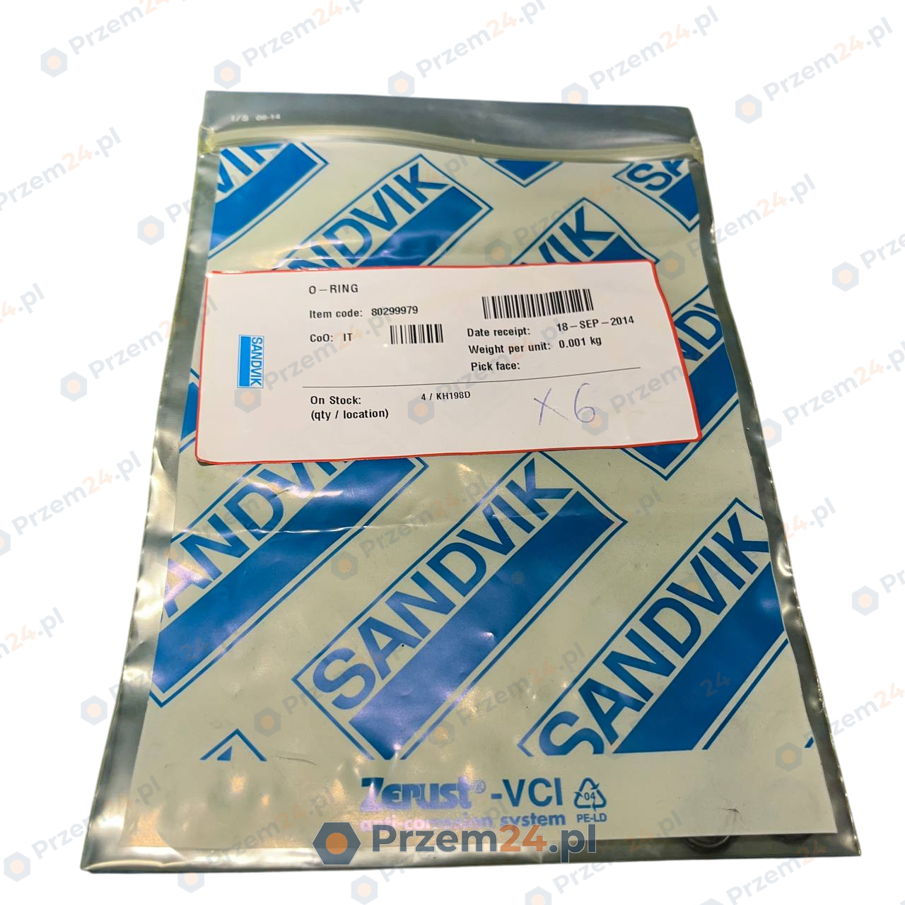 Sandvik-802-999-79-(Sandvik-80299979)-O-Ring-(Zestaw-6szt)