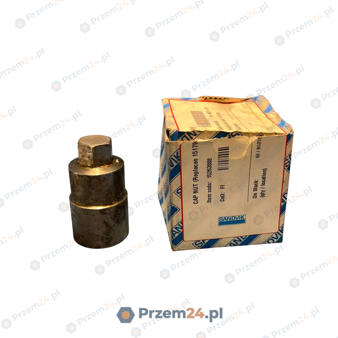 Sandvik-152-638-88-(Sandvik-15263888)-Nakrętka-z-zaślepką-do-Sandvik-HL510T