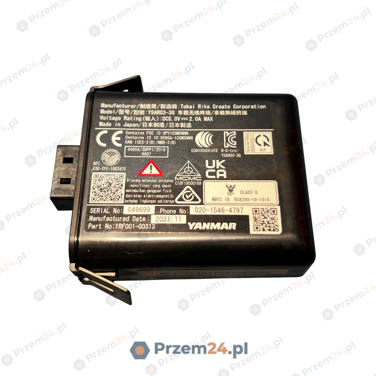 Tokai-Rika-YSAR03-3G-(Yanmar-1RF001-00313)-Sterownik-SA-R-3G-DC5.0V-2.0A