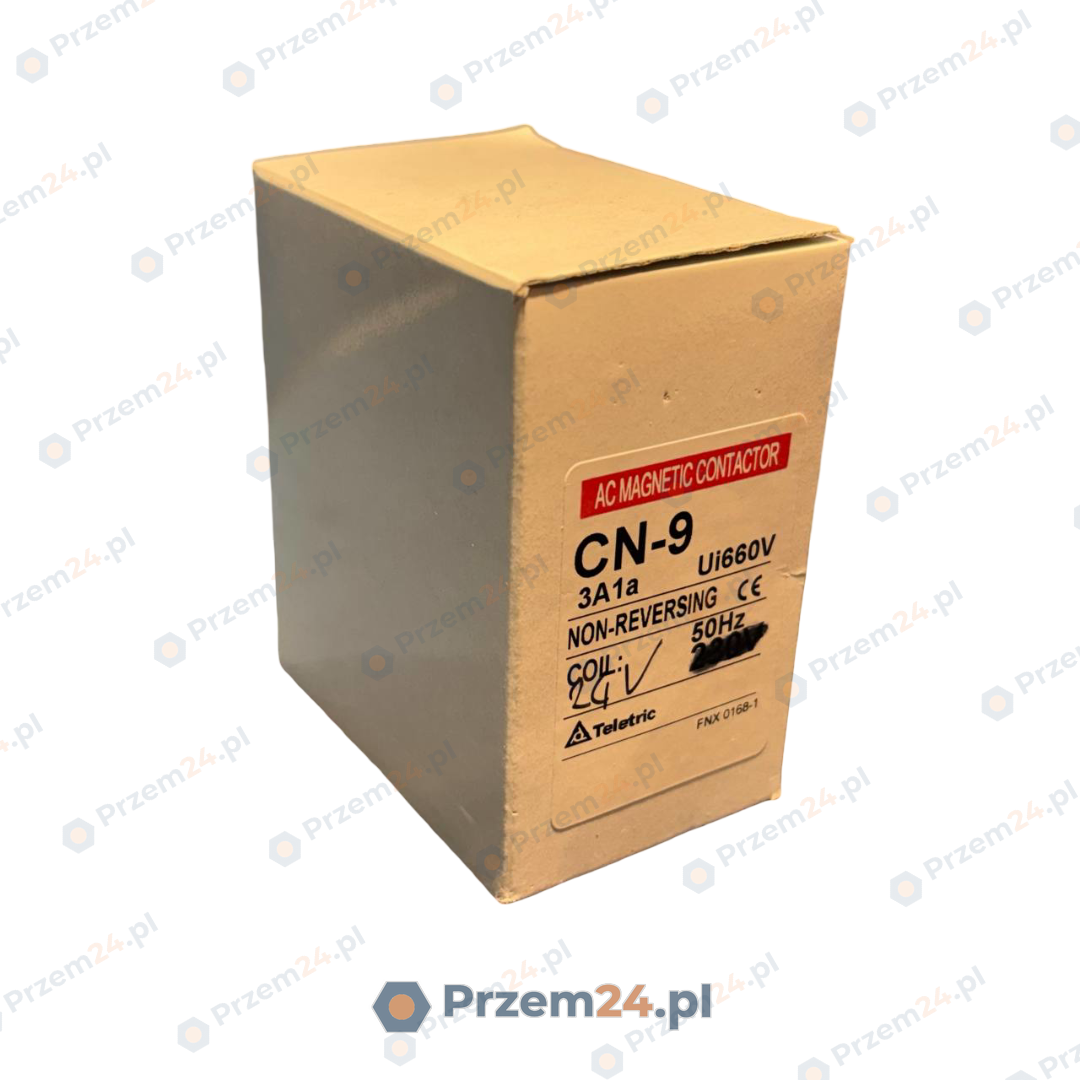 Teletric-CN-9-AC-Stycznik-magnetyczny-3A1a-Ui660V-24V-50Hz