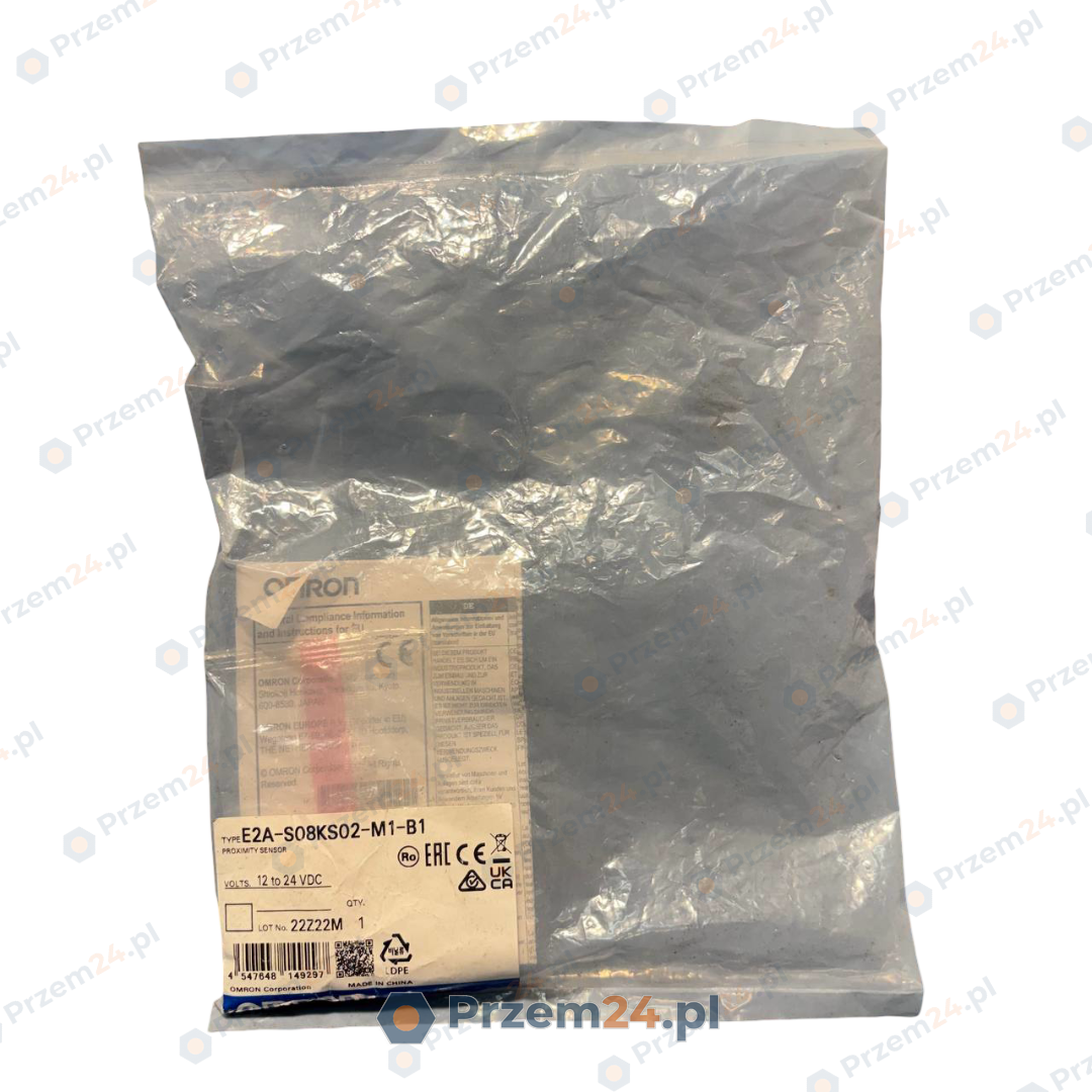 OMRON-E2A-S08KS02-M1-B1-Czujnik-indukcyjny-12-24-VDC