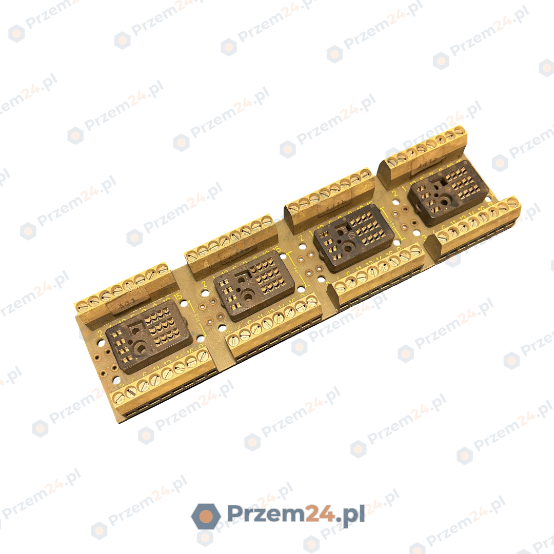 BÜRKLIN-RV16-5-Listwa-gniazd-do-przekaźników-grzebieniowych
