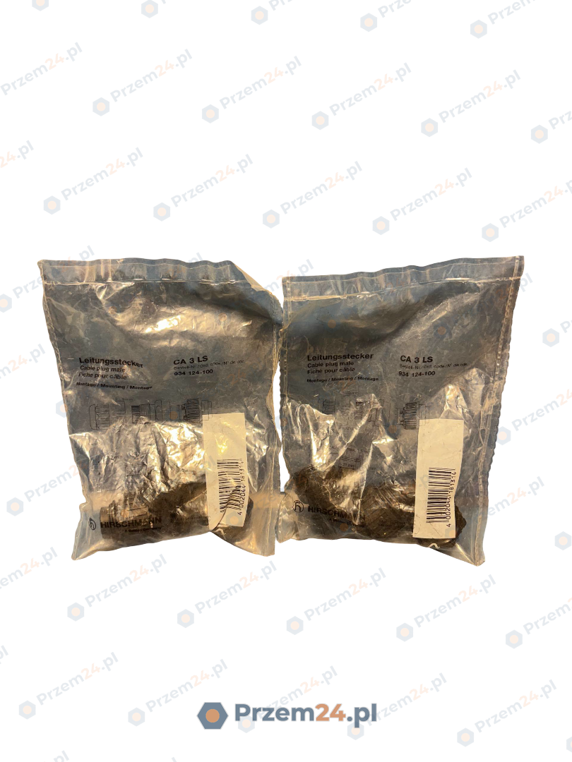 Hirschmann-CA-3-LS-934-124-100-934124100-Złącze-okrągłe-2-SZTUKI