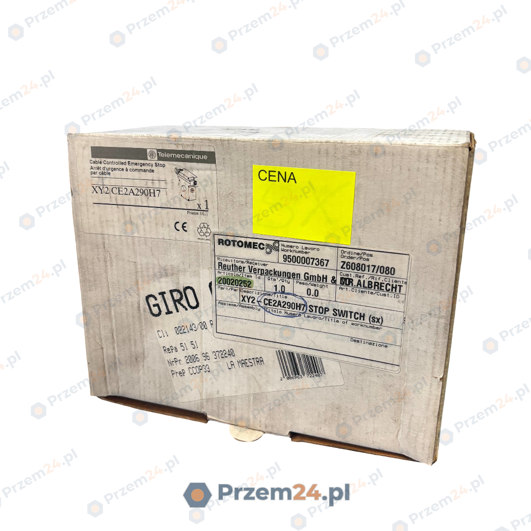 Telemecanique-XY2CE2A290H7-XY2-CE2A290H7-Wyłącznik-awaryjny