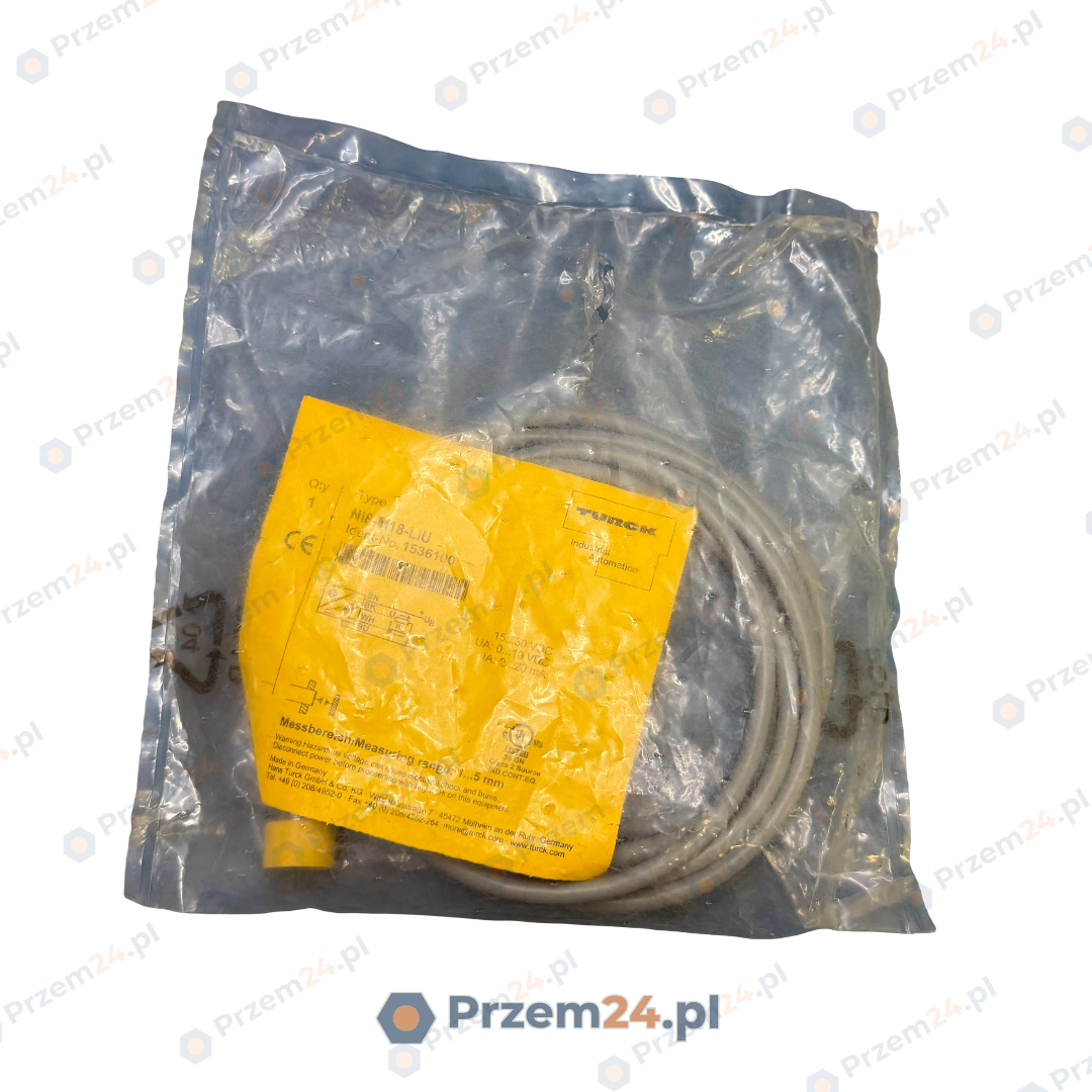 Turck-Ni8-M18-LiU-1536100-Indukcyjny-czujnik-zbliżeniowy-15-30VDC