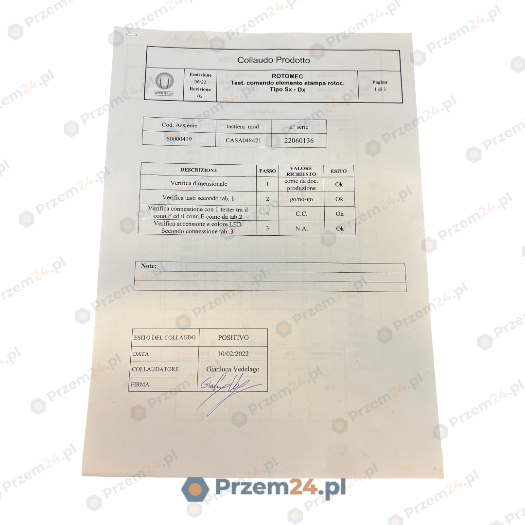 Rotomec-CASA048421-60000419-APEM-ITALIA-0514-0050-Panel-operatorski