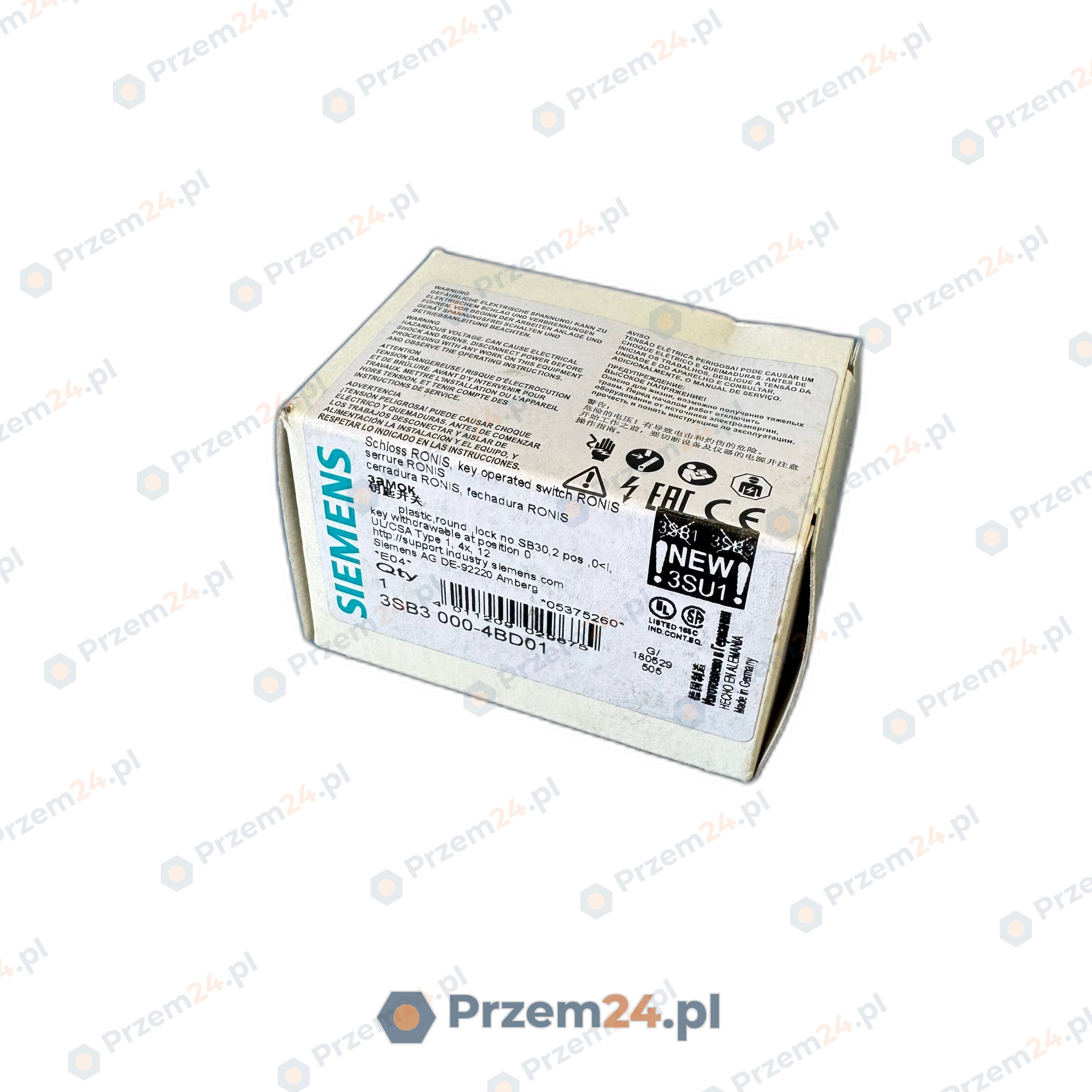 Siemens-3SB3000-4BD01-Przełącznik-obrotowy-z-kluczem