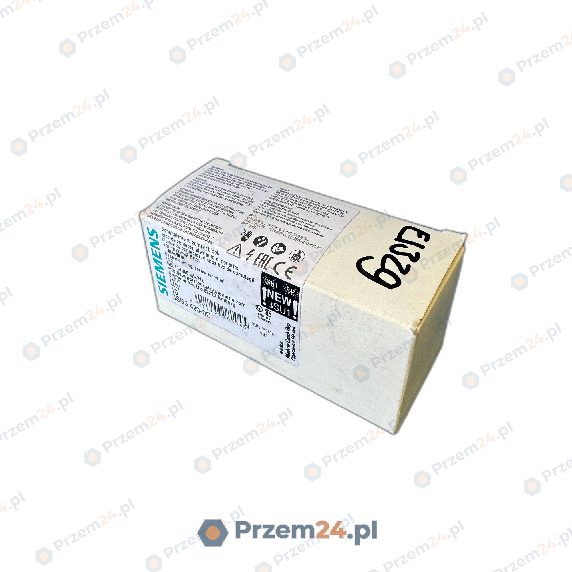 Siemens-3SB3420-0C-Blok-styków-10-sztuk